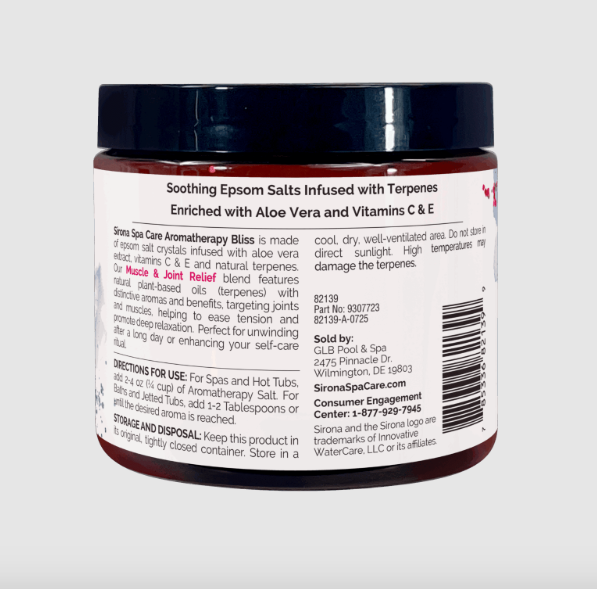 Sirona™: Spa Care Aromatherapy Bliss (Muscle & Joint)