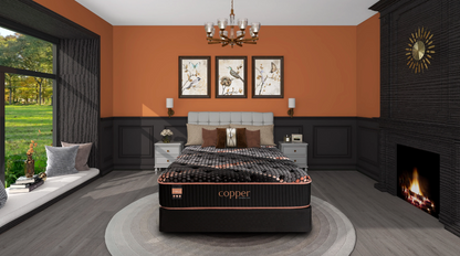 Spring Air: Copper Hybrid Quilted