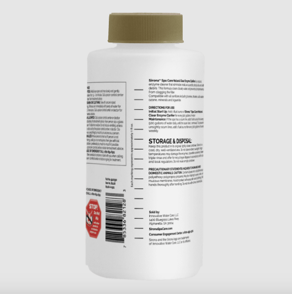 Sirona™: Natural Clear Enzyme Clarifier