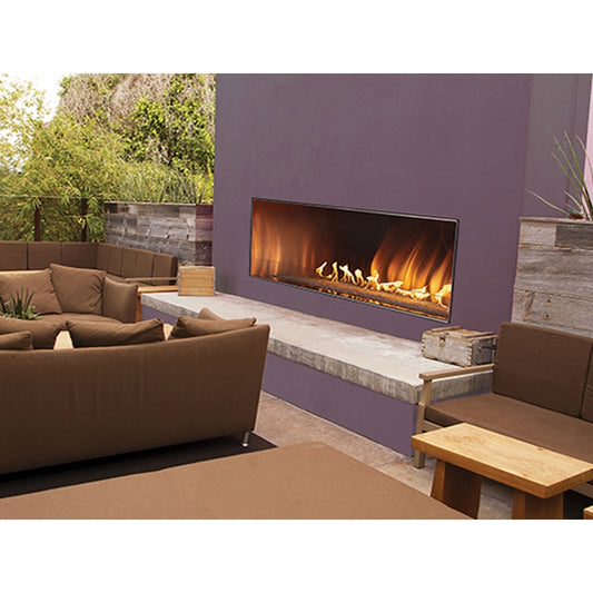 Carol Rose Outdoor Linear Fireplace