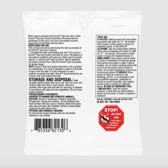 Sirona™: Sodium Bromide