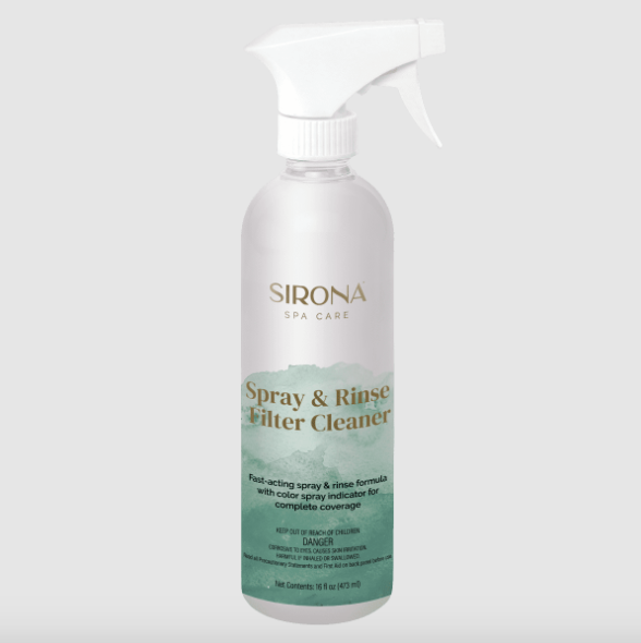 Sirona™: Spray & Rinse Filter Cleaner