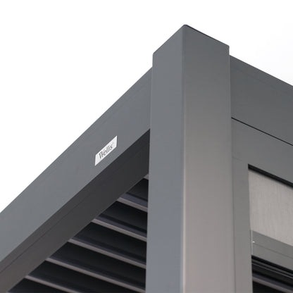 Wellis: MotionFlex 400 bioclimatic pergola