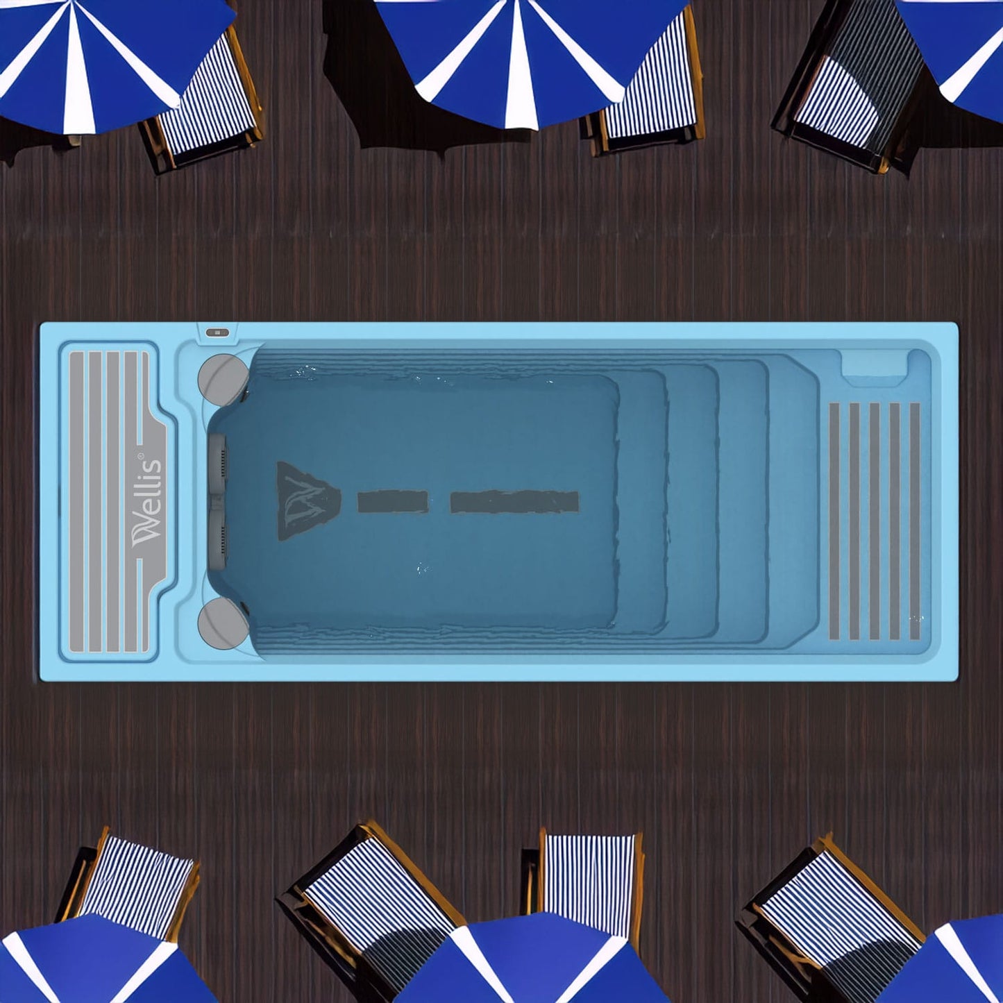 Wellis: Beach Club Deluxe Swimming Pool
