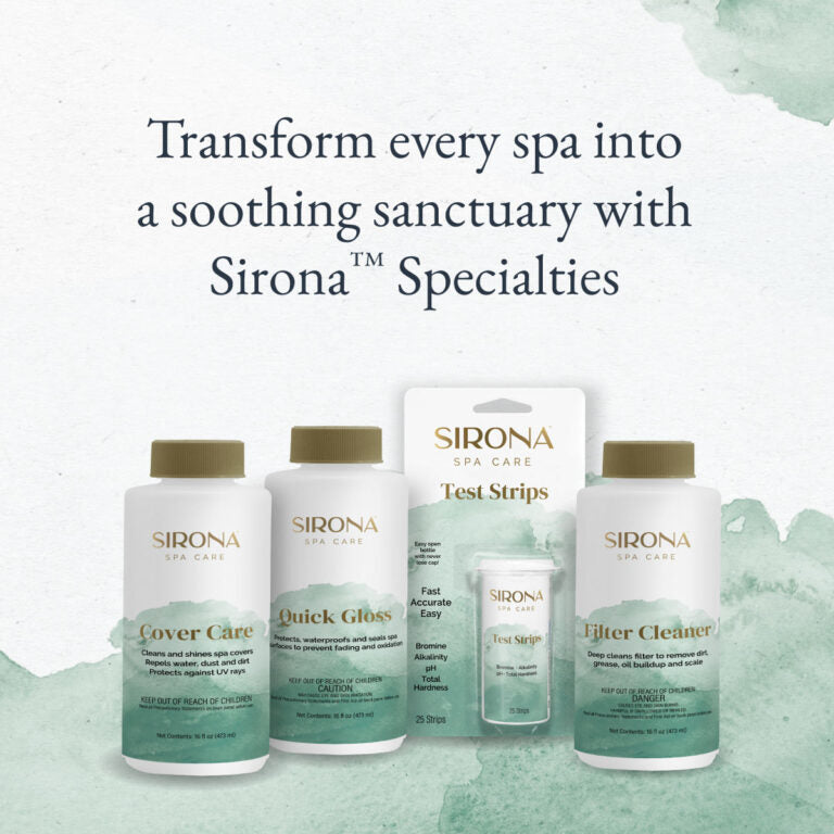 Sirona™: Spray & Rinse Filter Cleaner