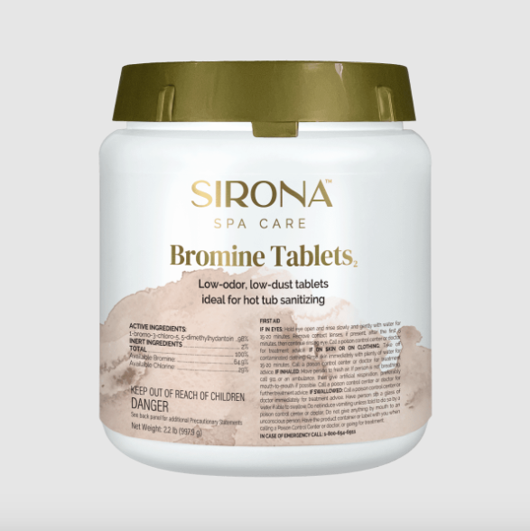 Sirona™: Bromine Tablets for Hot Tub